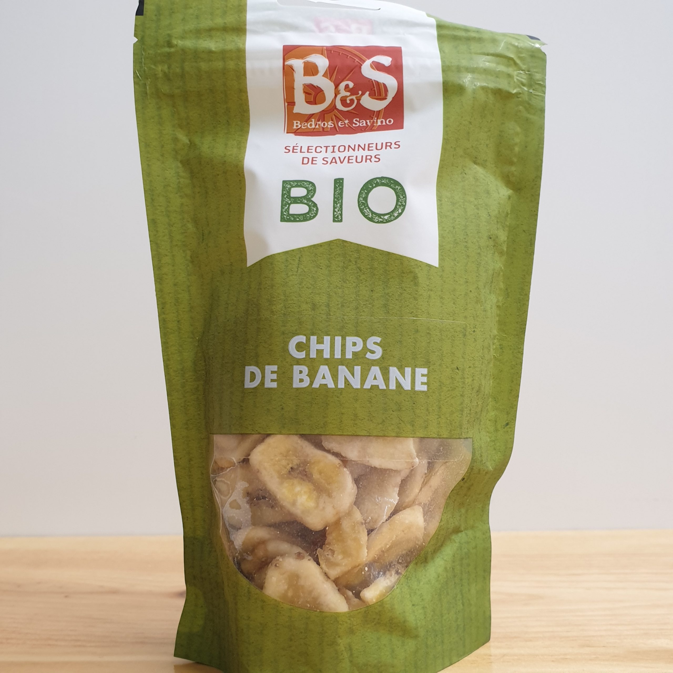 Chips de bananes séchées BIO 100g